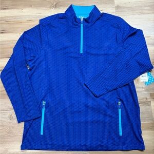 Birdie Bound Men's Quarter-Zip Pullover with Long Sleeves